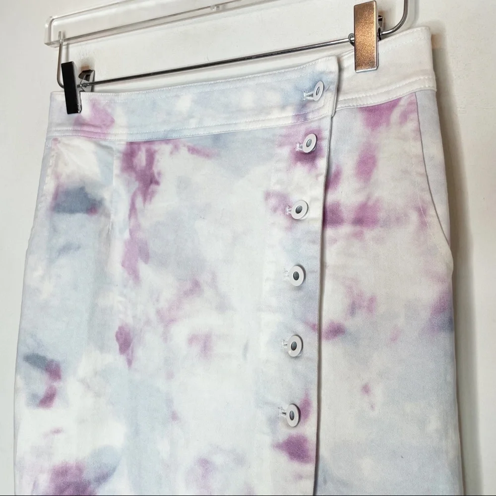 Anthropologie Size  tie-dyed tulip skirt - Picture 5 of 10